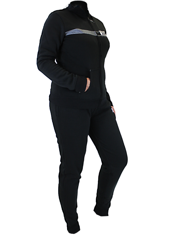 tuta sportiva femminile aki di colore nero