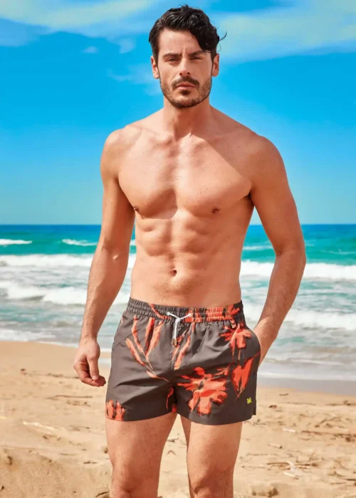 costume a boxer da uomo con tasche