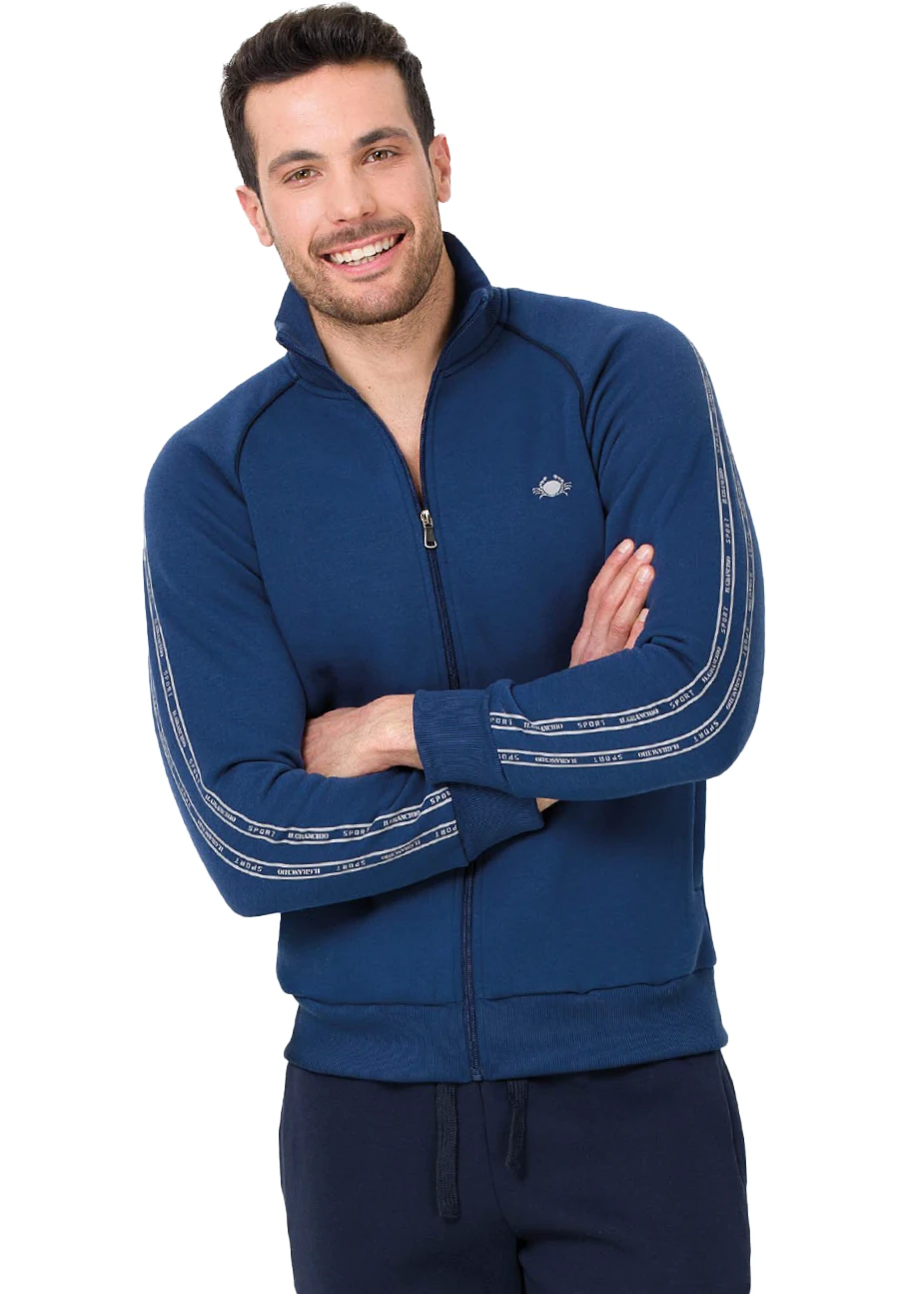 tuta blu il granchio da uomo