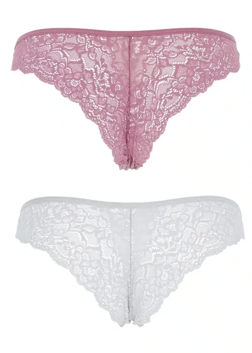 tanga di vari colori in pizzo