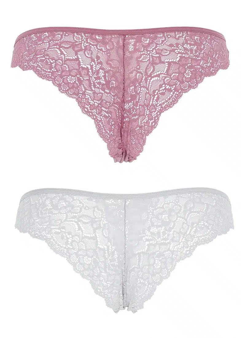 tanga di vari colori in pizzo