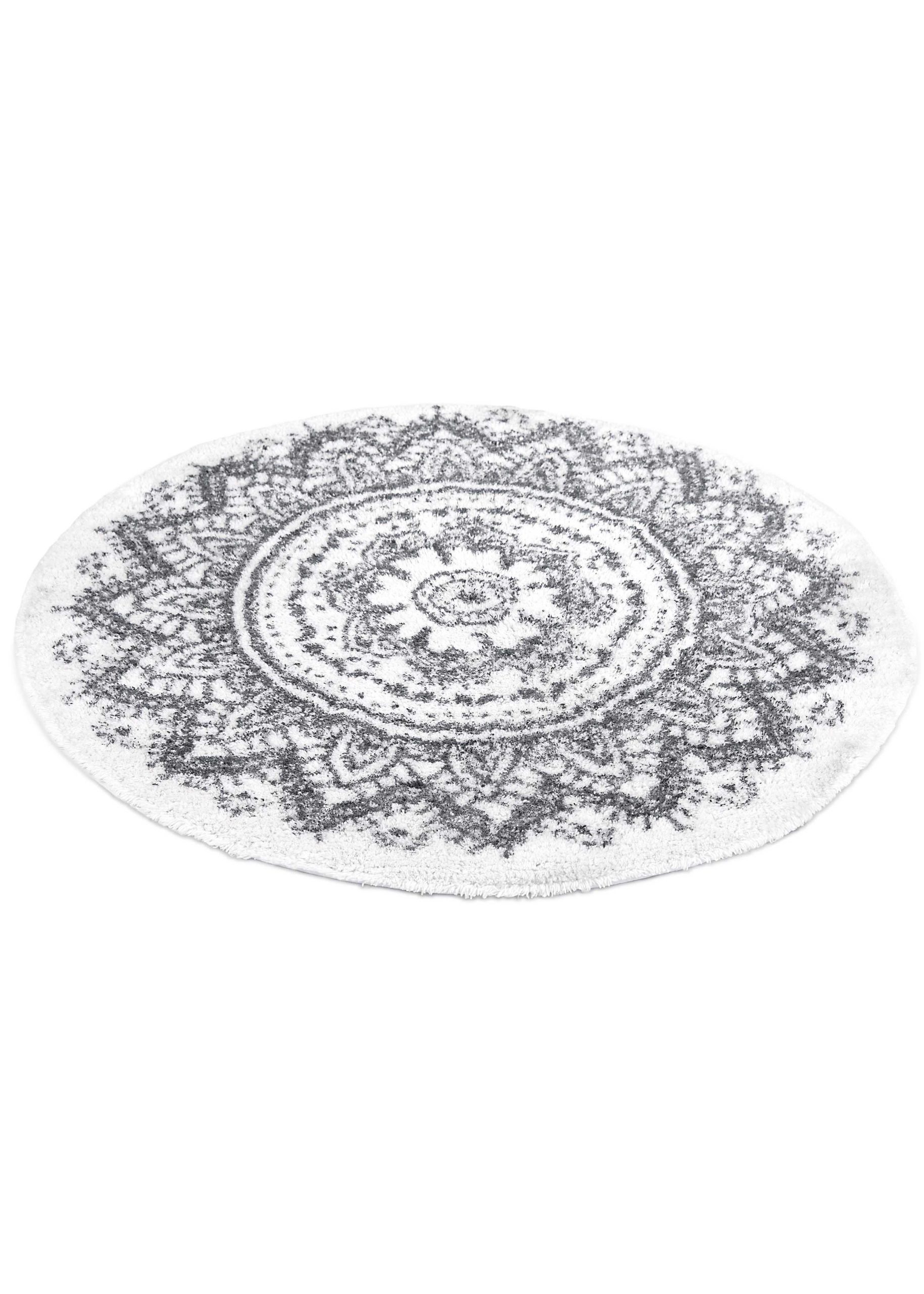 tappeto rotondo con lo stile mandala
