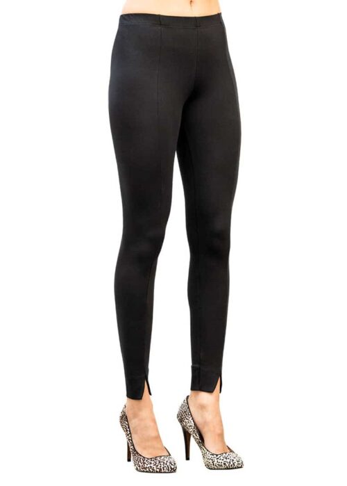 leggings cotonella femminili di colore nero