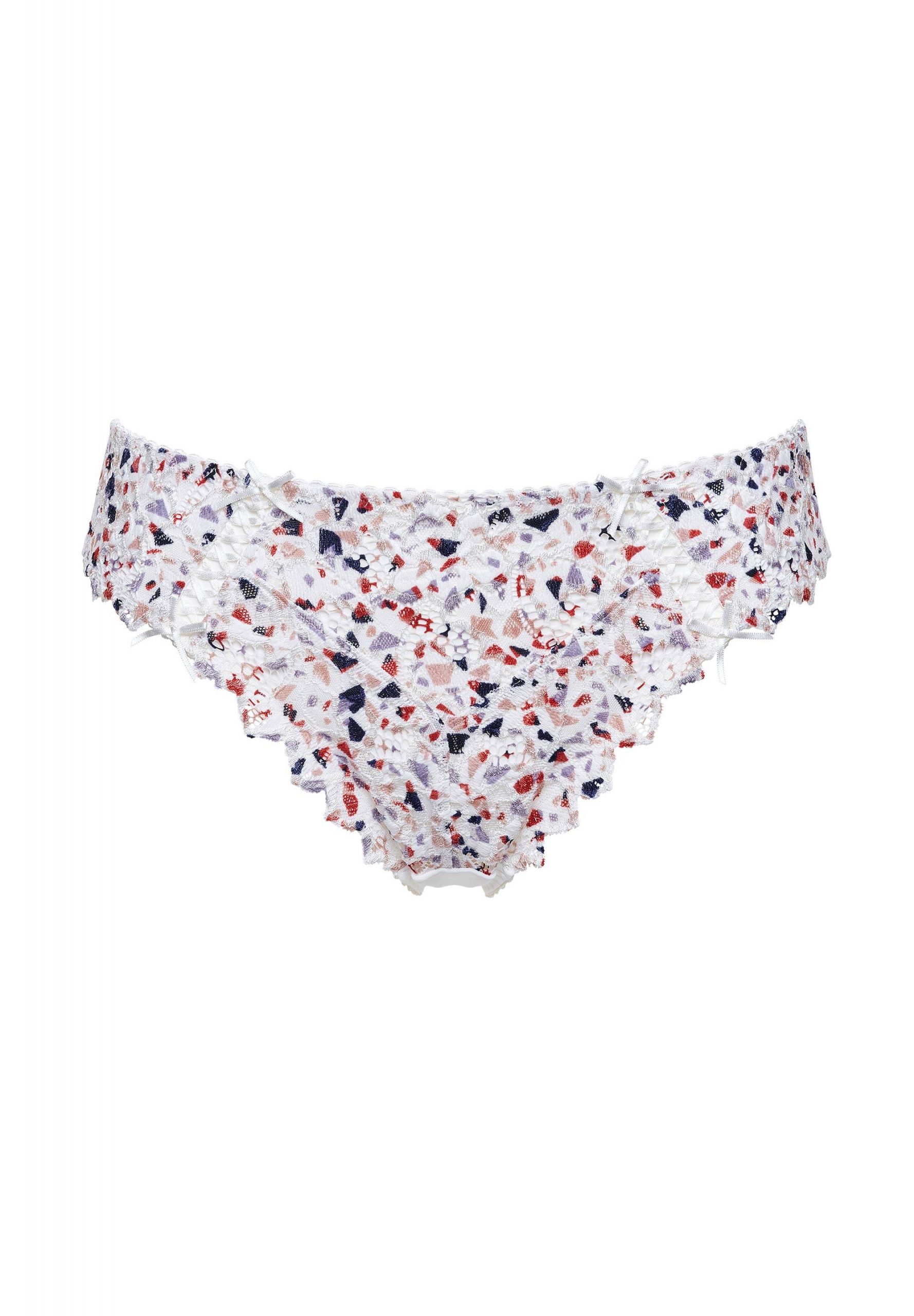 slip per donna curvy con stile a mosaico