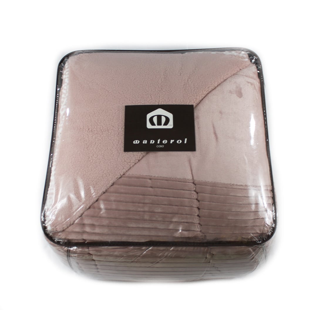 confezione trapunta doko di colore rosa