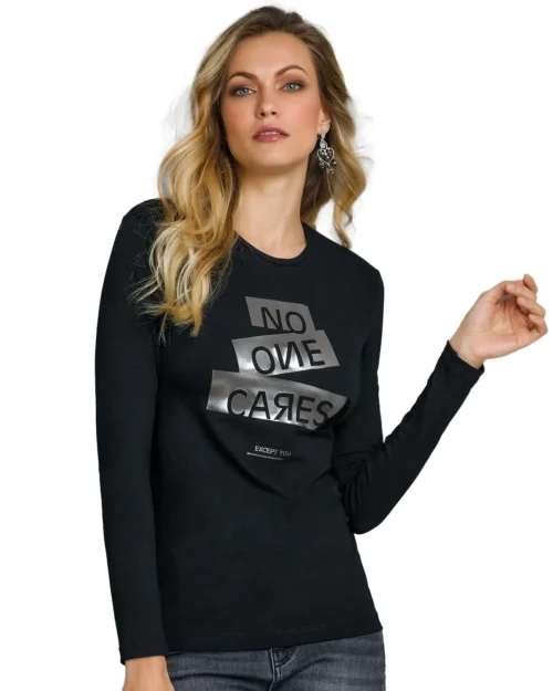 maglia a maniche lunghe donna