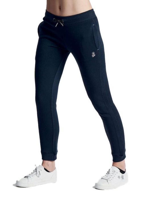 pantalone blu da donna