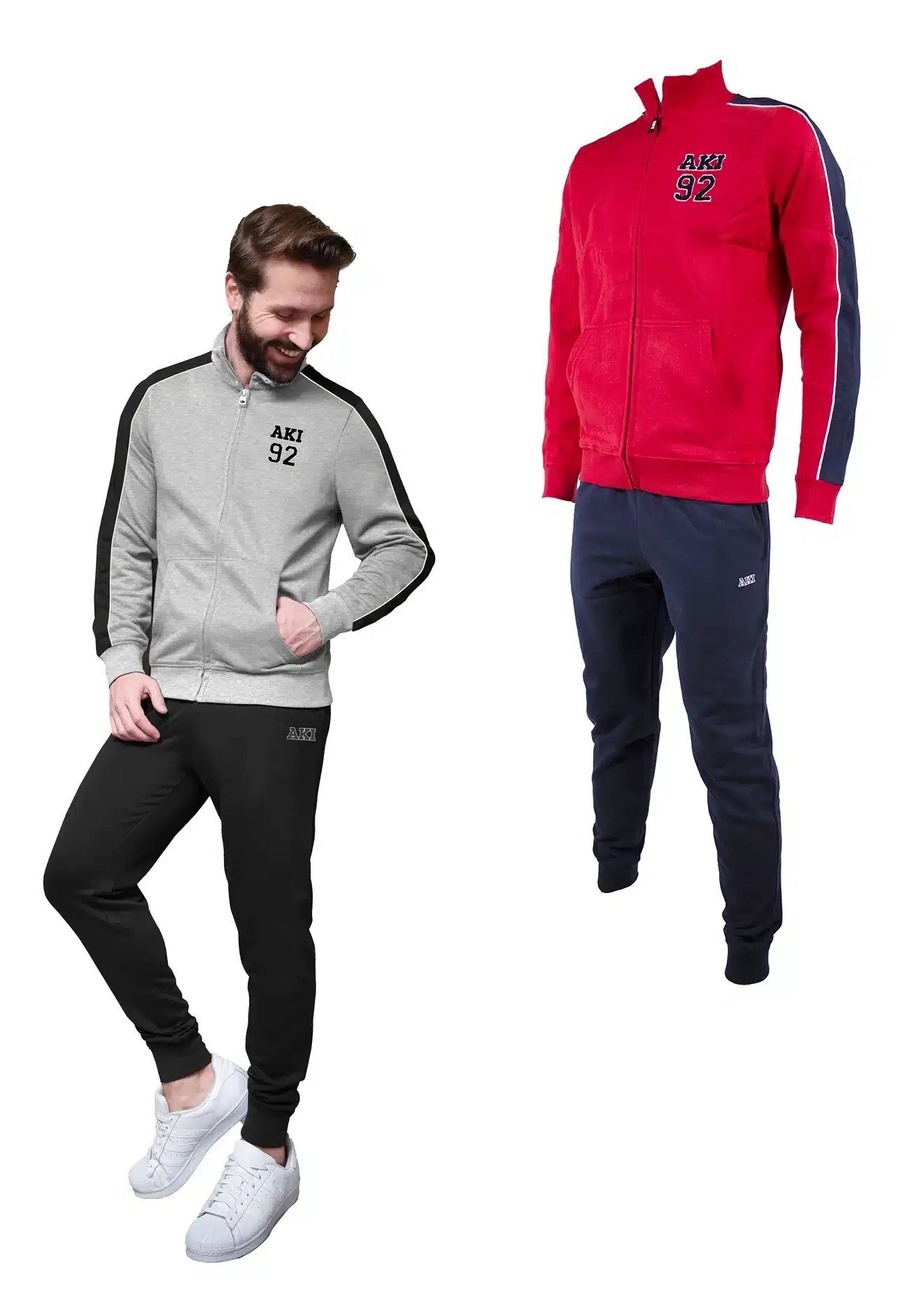 tute Aki maschili di vario colore