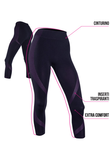 leggings femminili traspiranti sportivi