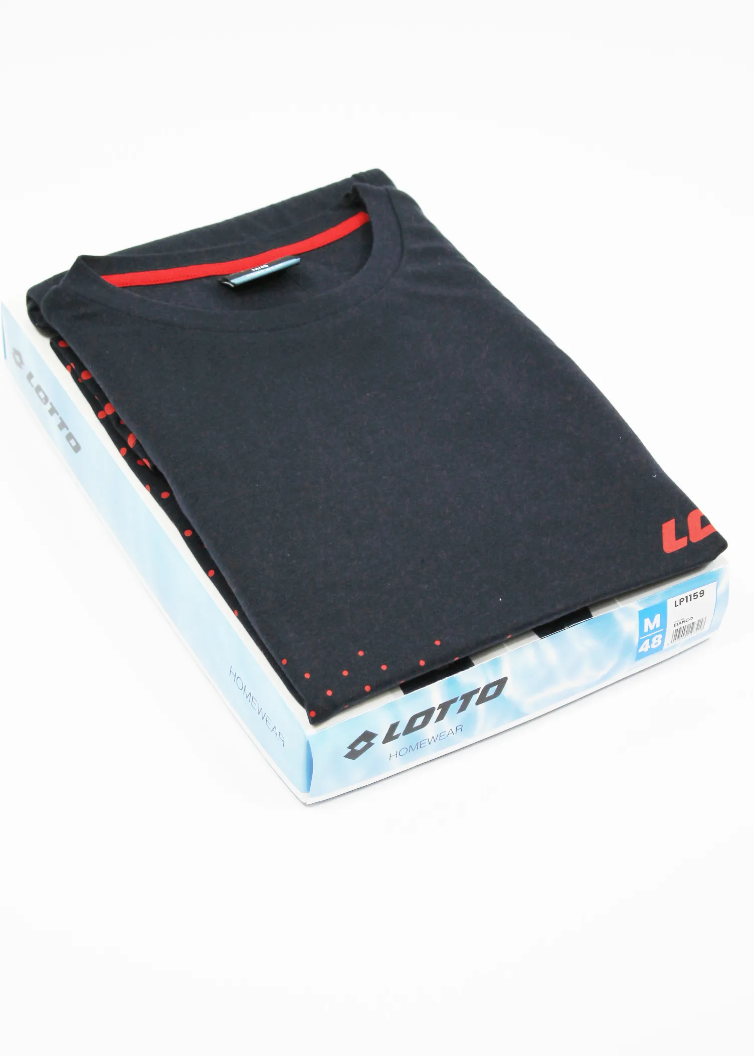 completo sportivo lotto di colore blu da uomo