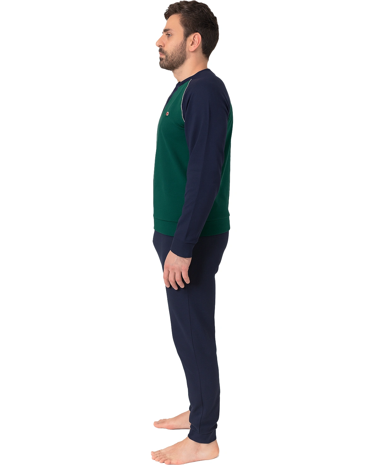 pigiama a maniche lunghe norway nautical da uomo