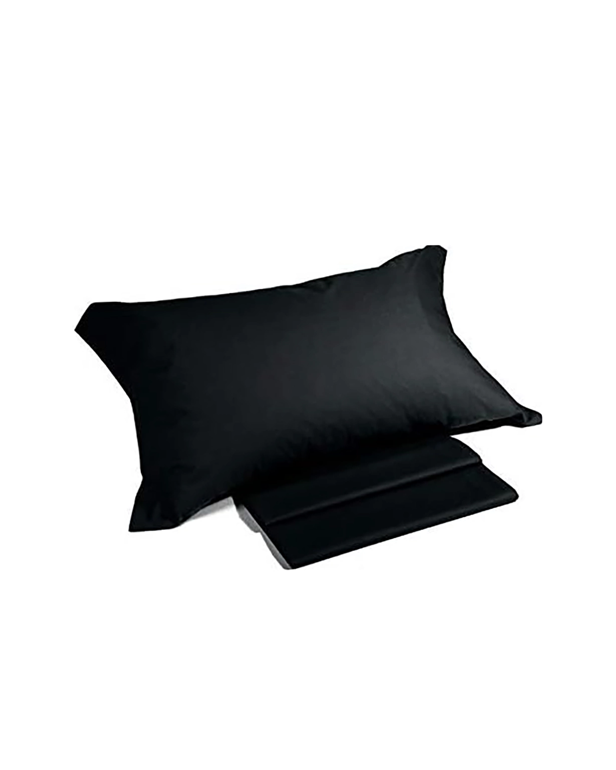 completo lenzuola nere in cotone made in Italy