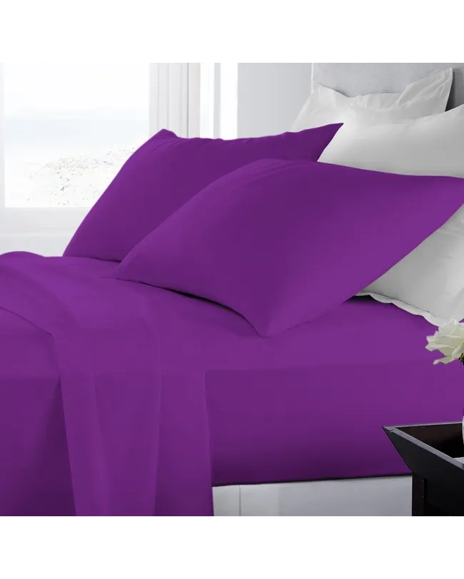 lenzuola per letto matrimoniale colore viola