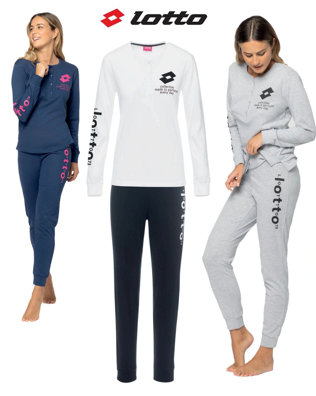 pigiama in cotone leggero da donna