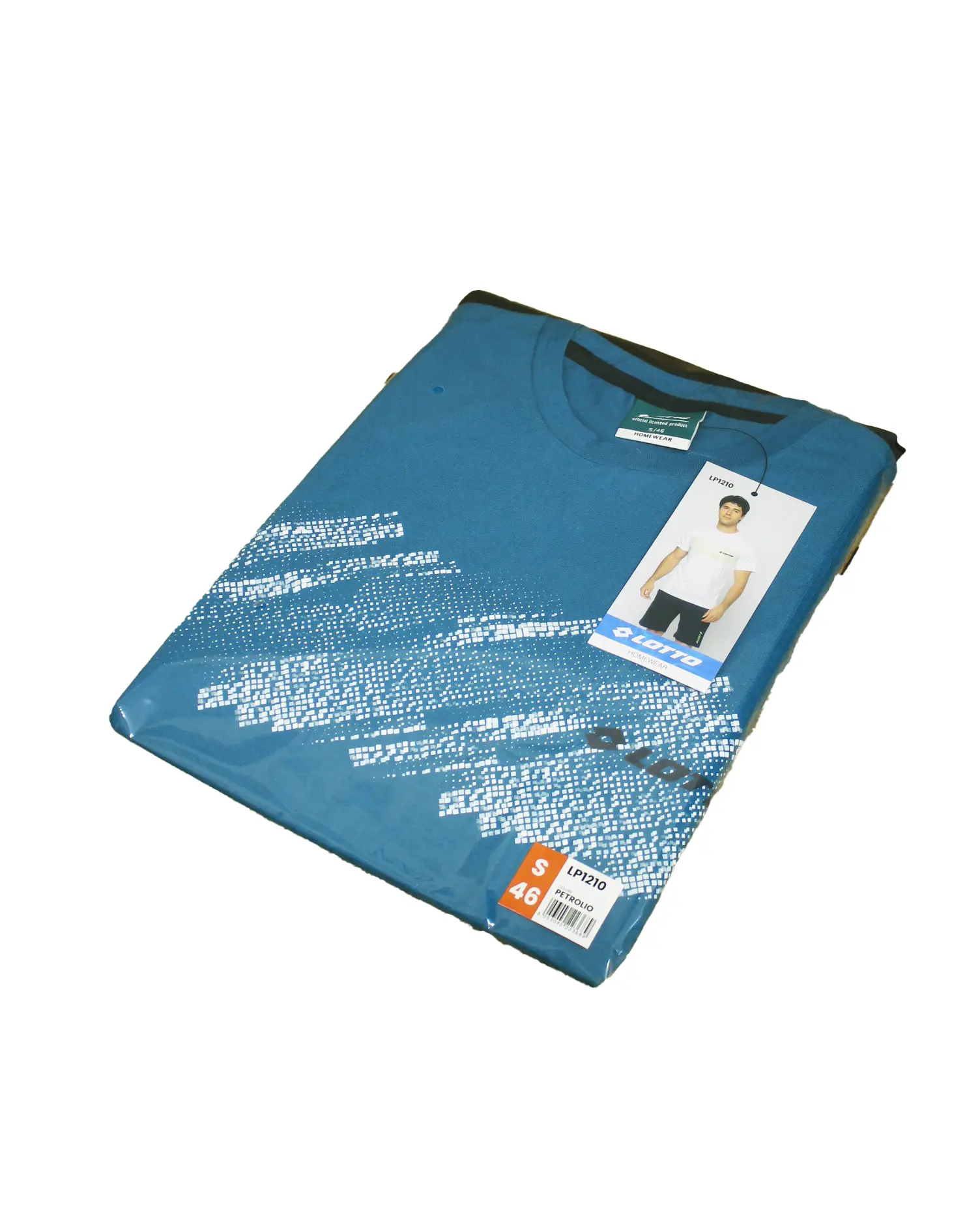 completo lotto color petrolio in cotone