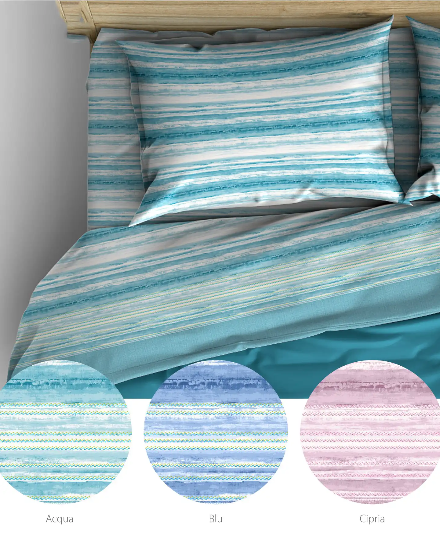 completo lenzuola matrimoniali in cotone