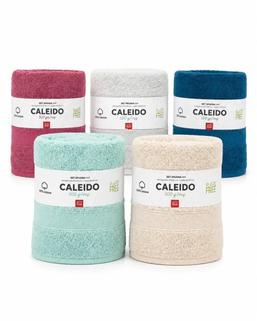 Set Asciugamani 1+1 Spugna di Cotone 500gr - Lovely Shabby