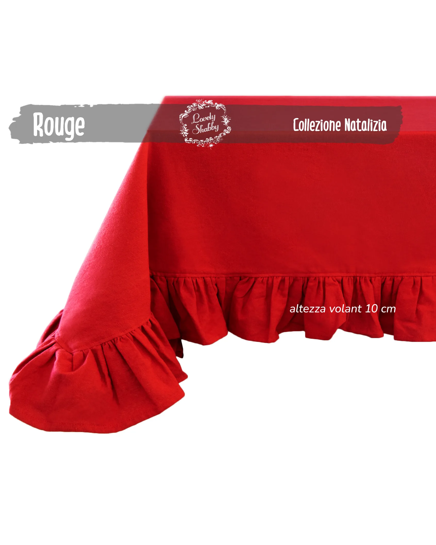 copritavola natalizio rosso