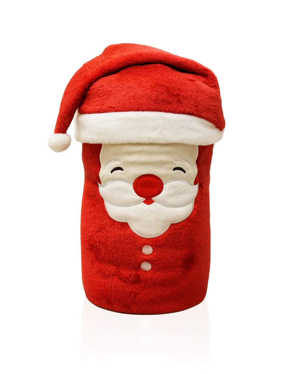 plaid rosso babbo natale