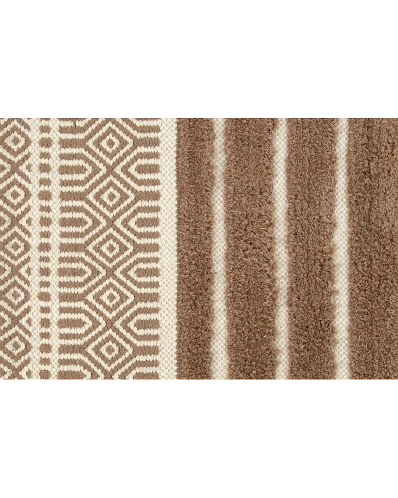 tappeto shabby etnico colore sabbia